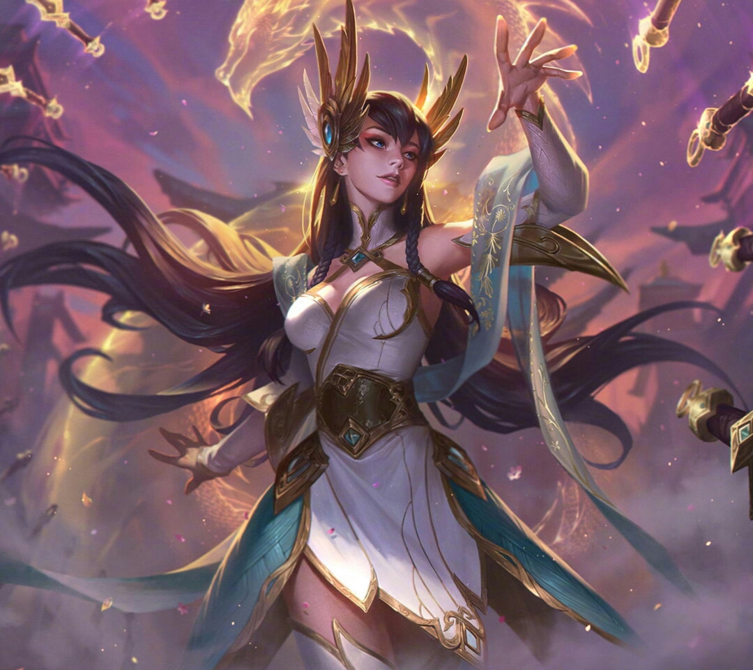 LOL新英雄尼菈抢先看：南亚女性代表，独一无二的鞭剑